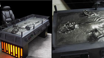 Han Solo Carbonite Desk Han Solo Carbonite Desk