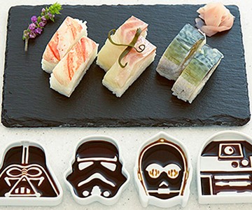 Star Wars Soy Sauce Dish Set Star Wars Soy Sauce Dish Set