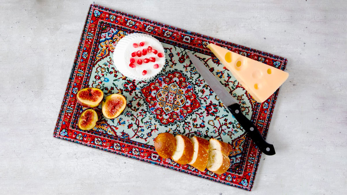 Rugboard Tempered Glass Cutting Board