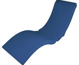 TerraSol Sonoma Chaise Lounge - Deck Chair & Pool Float