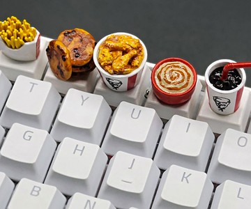 KFC Chicken Combo Keycaps
