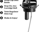 uKeg Twist Portable Seltzer Maker & Dispenser
