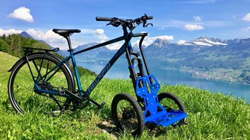 TReGo Detachable Front Wheel Bike Trolley TReGo Detachable Front Wheel Bike Trolley