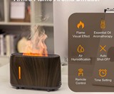 Heatless Flame Essential Oil Diffuser & Humidifier