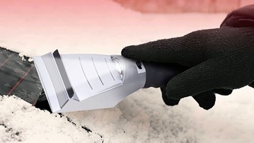Heated Windshield Ice Scraper Heated Windshield Ice Scraper