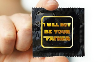 I Will Not Be Your Father Condom