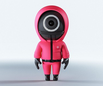 Squid Game Home Security Camera Concept Squid Game Home Security Camera Concept
