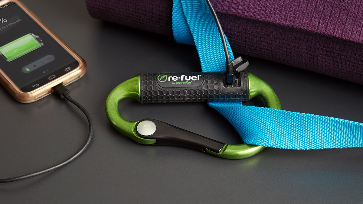 Powerbiner - Carabiner Power Bank Powerbiner - Carabiner Power Bank