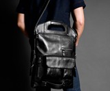 Hardgraft 2Unfold Leather Laptop Bag