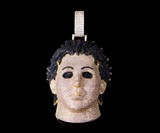 14K Gold Michael Myers Pendant