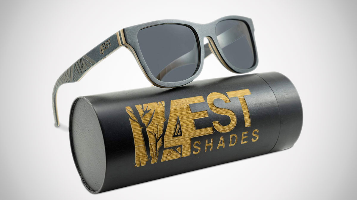 4EST Shades Floating Wood Sunglasses 4EST Shades Floating Wood Sunglasses
