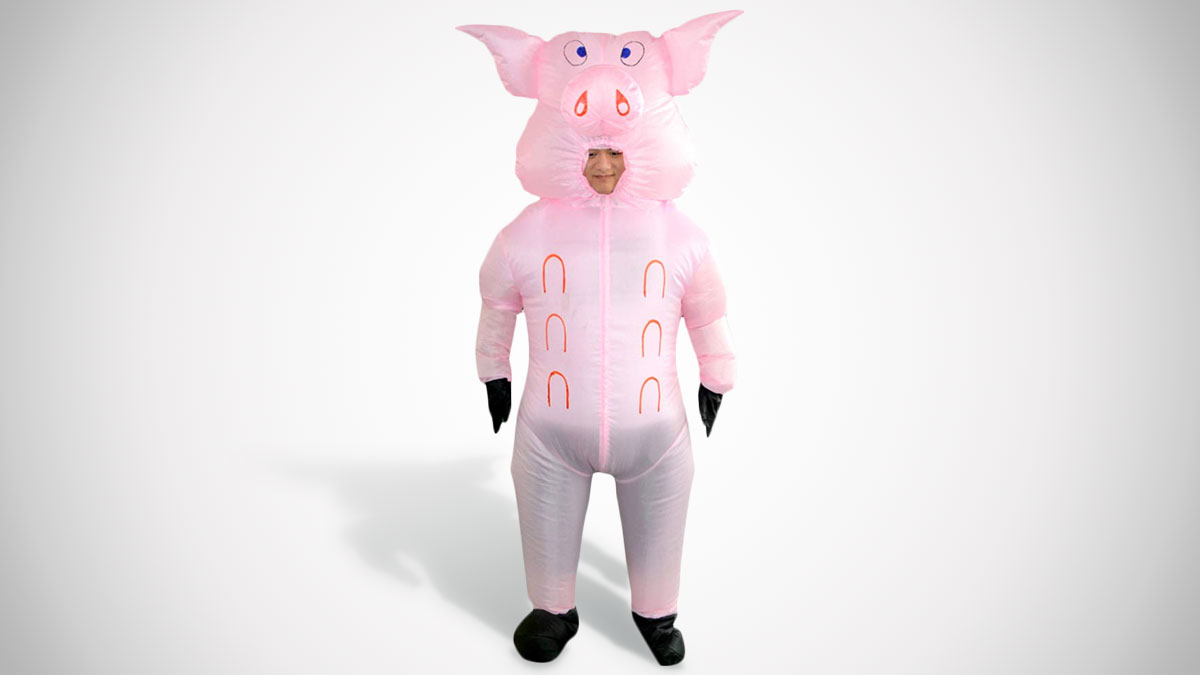 Inflatable Pig Costume