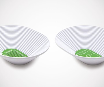 Football Stadium Snack Bowls