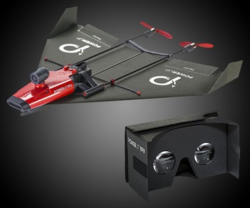 PowerUp FPV - Paper Airplane VR Drone Kit