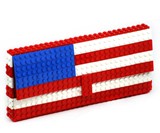 LEGO Purse - America Flag