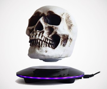 Levitating 3D Skull Light