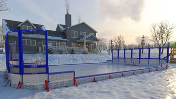 EZ Ice - DIY 60-Minute Backyard Ice Rink EZ Ice - DIY 60-Minute Backyard Ice Rink