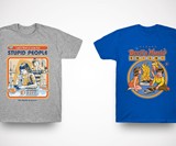 Nostalgia with a Twist of Darkness T-Shirts