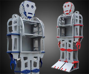 Robot Bookshelf