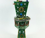The Royal Data Throne Toilet - Front View, Seat Down