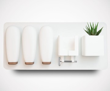 Nest Wall Modern Magnetic Shower Caddy