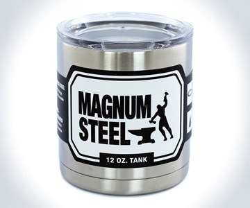 Insulated 12 oz Lowball Tank Insulated 12 oz Lowball Tank