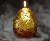 Hatching Dragon Candle