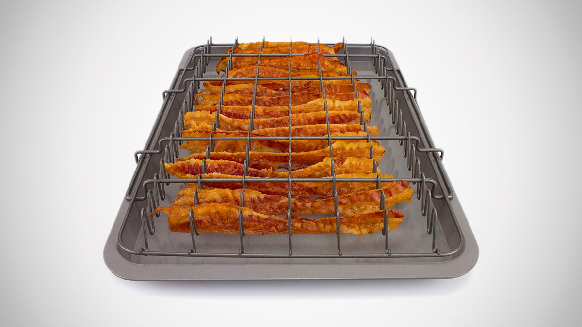 EaZy MealZ Bacon Rack & Tray Set EaZy MealZ Bacon Rack & Tray Set
