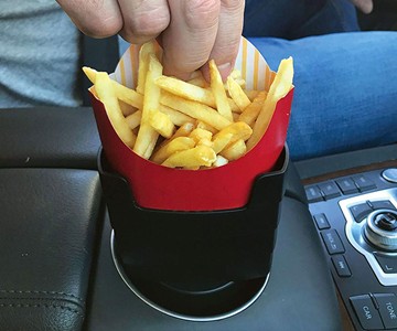 Fries on the Fly Universal Car French Fry Holder Fries on the Fly Universal Car French Fry Holder