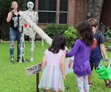 DIY Halloween Candy Slide