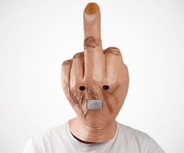 Giant Middle Finger Mask Giant Middle Finger Mask