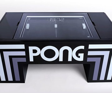 Playable PONG Coffee Table Playable PONG Coffee Table