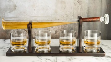 Baseball Bat Whiskey Decanter Baseball Bat Whiskey Decanter