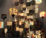 Cassette Tape Floor and Table Lamps