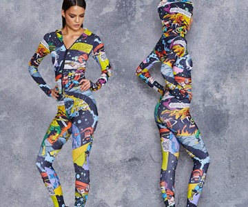 Marvel Rainbow Bridge Fleece Jumpsuit Marvel Rainbow Bridge Fleece Jumpsuit