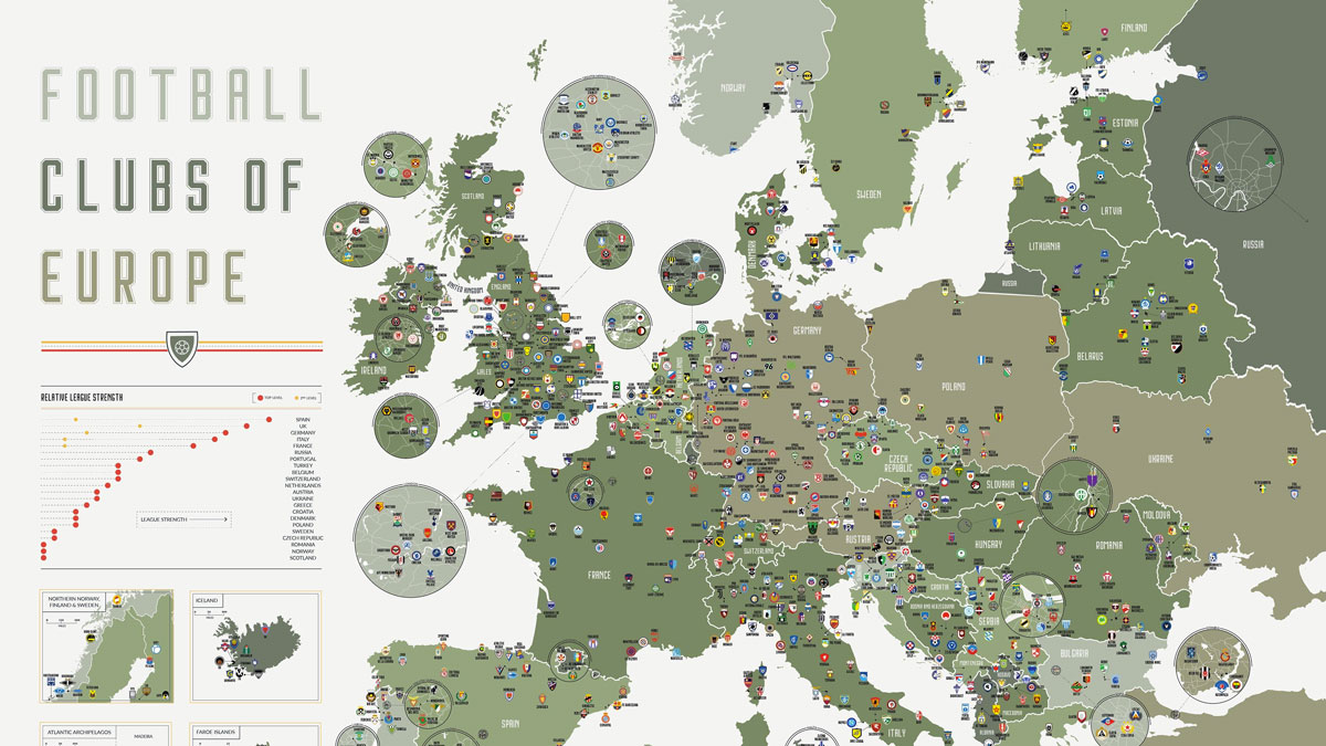 Football Clubs of Europe Football Clubs of Europe