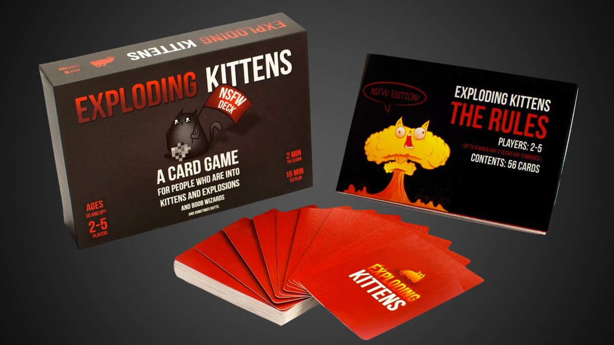 Exploding Kittens Card Game - NSFW Edition Exploding Kittens Card Game - NSFW Edition