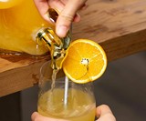 Skull Glass Beverage Dispenser
