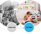 Stuffed Animal Storage Bean Bag Chair