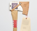 American Felling Axe in Sheath