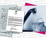 Self-Destructing Spy Paper