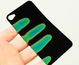 Heat Sensitive iPhone Backing Fingerprints