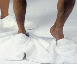 Mat Walk - Bathmat with Built-in Slippers