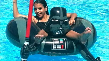 Darth Vader Lightsaber Battle Pool Float Darth Vader Lightsaber Battle Pool Float