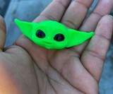 Puking Grogu Baby Yoda Toothpaste Topper