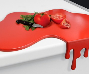 Dripping Blood Cutting Board Dripping Blood Cutting Board