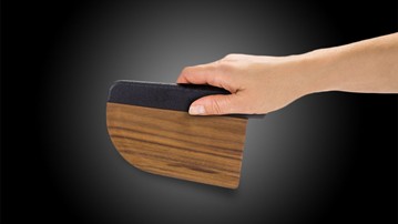 Cast Iron & Wood Kitchen Knife Cast Iron & Wood Kitchen Knife