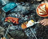 Uno Casa Double Pie Iron Campfire Cooker