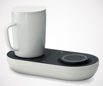 Nomodo Trio Qi-Certified Charger & Drink Warmer/Cooler Nomodo Trio Qi-Certified Charger & Drink Warmer/Cooler