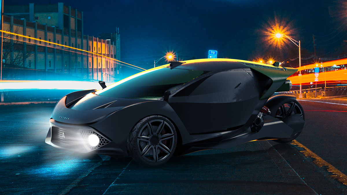 Daymak Spiritus 3-Wheel Electric Car Daymak Spiritus 3-Wheel Electric Car